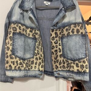 Easel Blue Denim Jacket